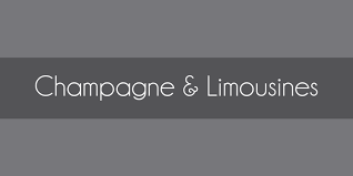 Champagne Limousines Font Zillion