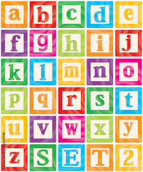 Learn how to write a termination letter. Vector Baby Blocks Set 2 Of 3 Small Letters Alphabet Stock Vector Adobe Stock