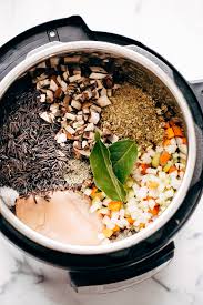 Okay, back to this instant pot chicken and rice. Instant Pot Chicken Wild Rice Soup Recipe Little Spice Jar