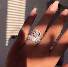 Discovered By Dd Find Images And Videos About Wedding Ring And Diamond On We Heart Big Wedding Rings Dream Engagement Rings Pink Morganite Engagement Ring