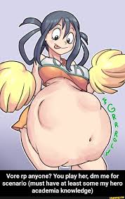 Vore rp anyone? You play her, dm me for scenario (must have at least some my