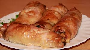 куриные рулетики с грибами и сыром в сливках в духовке Kurinye Ruletiki S Gribami Poshagovyj Recept S Foto
