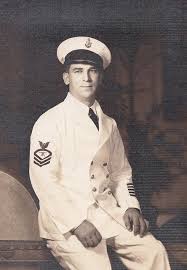 Life Long Sailor 1942 Studio Portrait Chief Petty Officer Usn Honolulu Navy Chief Naval History Navy Chief Petty Officer
