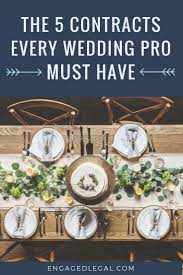 5 Contracts All Wedding Event Pros Must Have Are You A Wedding Planner Photographer Baker Designer Wedding Planner Business Wedding Pro Wedding Business