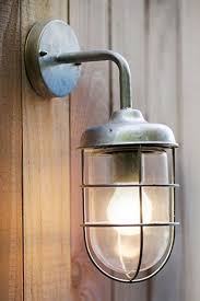 St Ives Hot Dipped Harbour Wall Light Galvanized Light Exterior Wall Light Wall Mounted Light