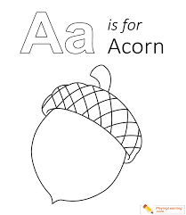 Maybe you would like to learn more about one of these? A Is For Acorn Coloring Page 01 Free A Is For Acorn Coloring Page Coloring Home