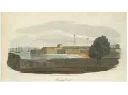 Bombay was protected by massive fort ...