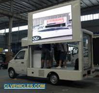 6 wheeler Super Bright Outdoor Led Display Screen Truck ...