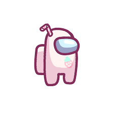 Among Us Amongus Pastel Aesthetic Crewmate Sus Impostor Imposter Strawberry Fruit Be Cute Patterns Wallpaper Wallpaper Iphone Cute Pastel Aesthetic