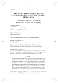 Senarai terkini penerbangan pelajar yang layak dan berdaftar di baitulmal, maiwp. Pdf Kerangka Asas Undang Undang Pentadbiran Slot Lapangan Terbang Di Malaysia A Basic Legal Framework Concerning The Administration Of Airport Slots In Malaysia