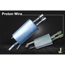 Maybe you would like to learn more about one of these? Proton Wira Waja Silent Standard 1 3 1 5 1 6 1 8 Exhaust Rear Muffler Stainless Steel Twin Tip Double Sedan Aeroback Shopee Malaysia