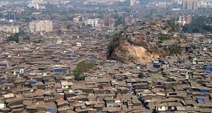 The Most Densely Populated Place On Earth Is Believed To Be The Dharavi Slum In Mumbai India Has A Population Density Of Over 777 000 Per Sq City Slums Aerial
