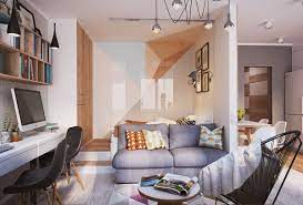 An Apartment Concept By Yulianna Verba Interior Design Apartment Small Small Apartment Interior Small Apartment Decorating