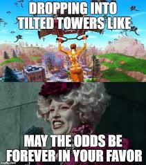1 quote from fortnite battle royale: Dropping Into Tilted Towers Like Fortnite Battle Royale Spongebob Funny Funny Memes Girlfriend Humor