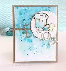 Lots of newborn baby boy card messages you can write in your card. Welcome Baby Watercolor Card Series Baby Cards Handmade Welcome Card Welcome Baby Boys