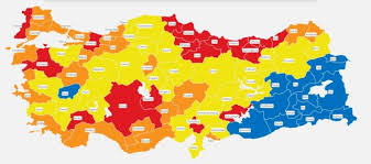 Bakanlığın açıkladığı verilere göre türkiye'de son 24 saatte, 228. Covid Haritasi Turkiye De Koronavirus Vaka Sayisi Orani En Yuksek Ve En Dusuk Iller Hangileri Bbc News Turkce