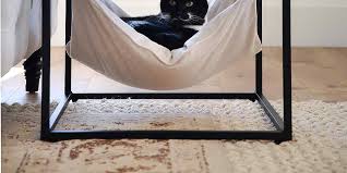 An indoor hammock can make an indoor nook feel like a staycation paradise. Cat Hammock Martha Stewart