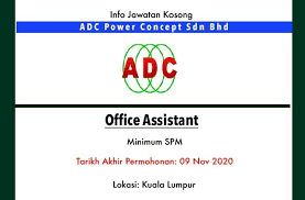 Adc power concept jobs now available. Info Jawatan Kosong Terkini Adc Power Concept Sdn Bhd Kuala Lumpur Jawatan Kosong Terkini