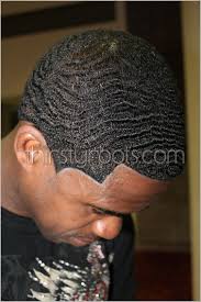 The reason why we loved this simple, yet refined take on the old cornrows is that the idea behind it is easy enough to pull off right at home. Black Men Waves Hair