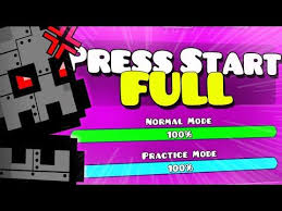 The Best Full Version Press Start Full 2 2 Xl Level Geometry Dash Youtube Geometry Version Dash