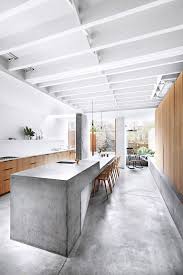 Mix And Match Beton En Hout Huis Interieur Design Keukenbankjes Huisdesign