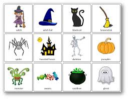 Challenge your child's memory with a fun coloring activity! Halloween Matching Game Free Printable Speak And Play English