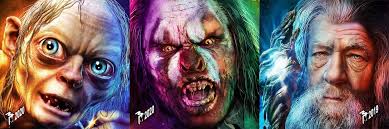 Hello All. I thought that I would share these with you good people. These  are my digital illustrations of LORT characters painted in Photoshop. I am  wondering if you guys have any