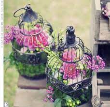 Wedding bird cage bridesmaid bouquets. Real Weddings A Vintage Wedding In Spring Tx Birdcage Bridesmaid Bouquets Bird Cage Decor Vintage Wedding Bridesmaid Bouquet