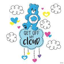 Care Bears Grumpy Bear Get Off My Cloud Grumpy Care Bear Care Bears Cousins Bear Paintings
