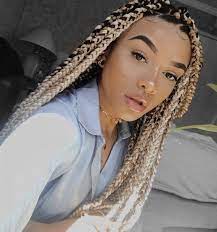 Latest Pics Blonde Box Braids Suggestions Of Course There Was A Time Not That Previously Any Time A Prof In 2020 Box Braids Hairstyles Hair Styles Box Braids Styling