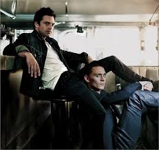 Sebastian Stan And Tom Hiddleston Did They Just Do An Antihero Photoshoot For Marvel Or What Favorite Hurts Marvel Actors Marvel Cinematic Marvel