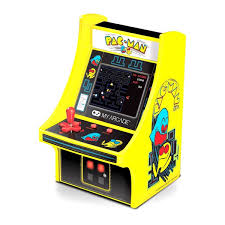 This cocktail arcade game plays both ms pacman and galaga and it comes with all new parts, with free delivery to your door. Pac Man Micro Player 6 Collectible Retro My Arcade Arcade Machine Arcade Systems Eb Games Australia