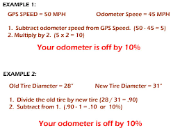 bigger tires and gas mileage how to determine actual gas