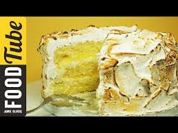 Lemon curd pudding | jamie oliver recipes. Triple Layer Lemon Meringue Cake With Marshmallow Icing Video Jamie Oliver