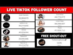 Tik Tok Live Followers Count Top10 Real Time Count Youtube