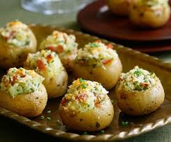 Tiny Twice Baked Potatoes Recipes Food Twice Baked Potatoes