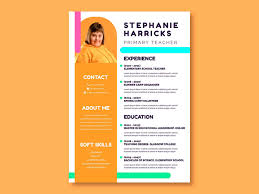 This classic and stylish teacher resume template free option will be a great attribution to your future professional goals. Free Primary School Teacher Resume Template Free Download