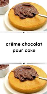 Creme Chocolat Pour Cake Creme Au Chocolat Gateaux Et Desserts Chocolat