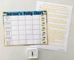 shipped cowboy rodeo potty chart potty training reward chart personalized potty chart laminated assembled toilet training custom