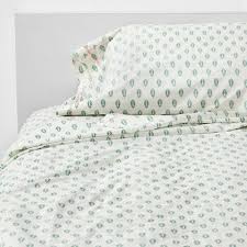 Black And White Twin Sheets Cotton Percale Print Sheet Set Twin Twin Xl Mint Green Opalhouse Eclectic Bedding Percale Sheets Printed Sheets