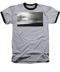 Clouds and Rain Ringer T-Shirt by Lindley Johnson