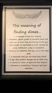 The Meaning Of Finding Dimes In 2020 Finding Dimes Inspirational Words Of Wisdom Love Messages