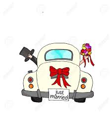 Bride And Groom In Pink Car With Just Married Sign Stock Photo Picture And Royalty Free Image Image 73706292 In 2020 Just Married Sign Just Married Car Pink Car