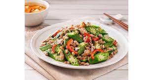 Read more masakan okra daging sapi ~ masakan okra daging sapi / resep masakan rendang daging sapi spesial | berbagi resep. Tumis Okra Dengan Babi Cincang I Recipes I Lee Kum Kee Home Hong Kong