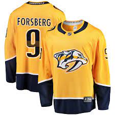 Gute passform, hoher tragekomfort bei otto. Men S Nashville Predators Filip Forsberg Fanatics Branded Gold Breakaway Player Jersey