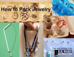 When you want to wear it, just pull apart the wrapping, and you're ready to go. How To Pack Jewelry Moving Tips From E E Ward