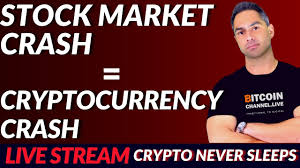 Though falling stock values won't necessarily send cryptocurrencies on a. Stock Market Crash Bitcoin Crash Cryptocurrency News Doge Coin Update Live Youtube