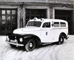 Ambulans Stockholms Brandforsvar 1953 Stockholmskallan I 2020 Ambulans Volvo Klassiska Bilar