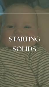 General rules when starting solids: 👉Our Pediatric Dietitian Leah Hackney,  RD, CSP mentions “foods should be soft enough to squish between your thumb  and pointer finger so baby can chew even without