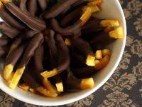 Ecorces D Oranges Confites Maison Et Orangettes Au Chocolat Recette Par Chef Simon Recette Orangettes Au Chocolat Recette Orangettes
